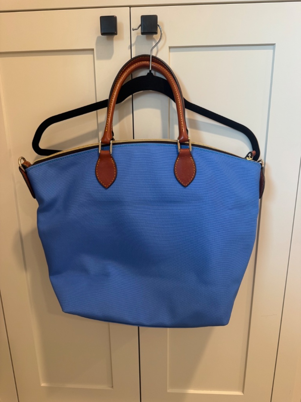 Dooney & Burke Large Nylon Satchel - Picture 2 of 6
